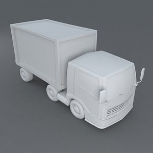 toon truck 3d max