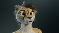 Jade Keller Cheetah Anthro