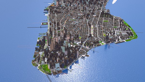 3D new york city manhattan - TurboSquid 1504091