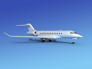 3d turbines bombardier global express