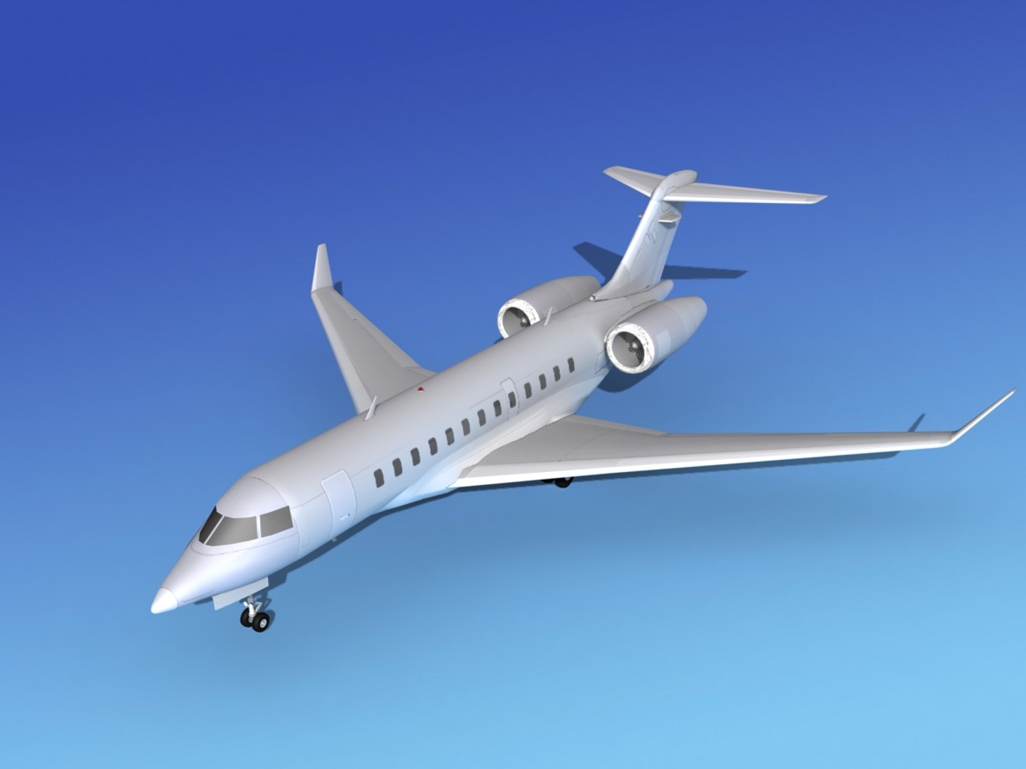 3d Turbines Bombardier Global Express