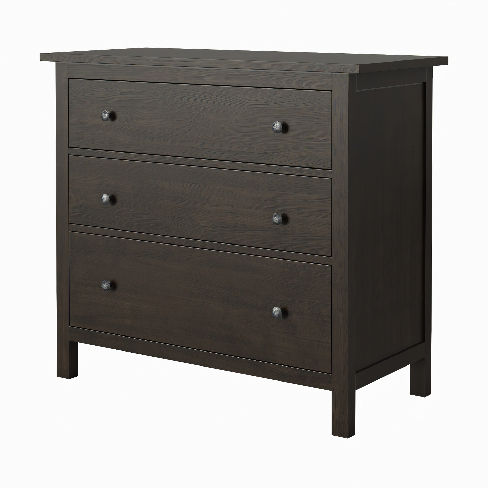 3D model ikea hemnes 3-drawer chest - TurboSquid 1596051