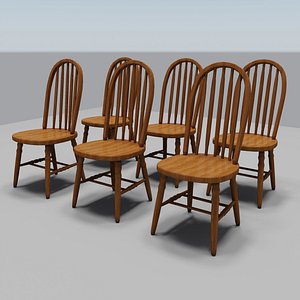 dining room chairs 3ds