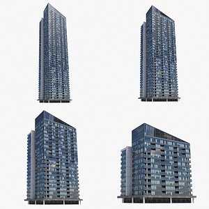3D pinnacle adelaide buildings model