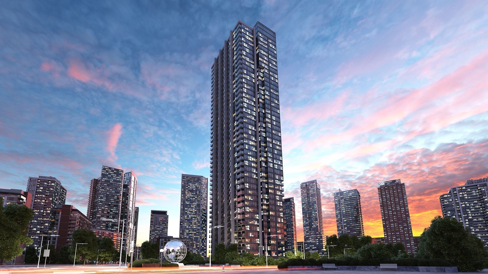 3D pinnacle adelaide buildings model - TurboSquid 1511834