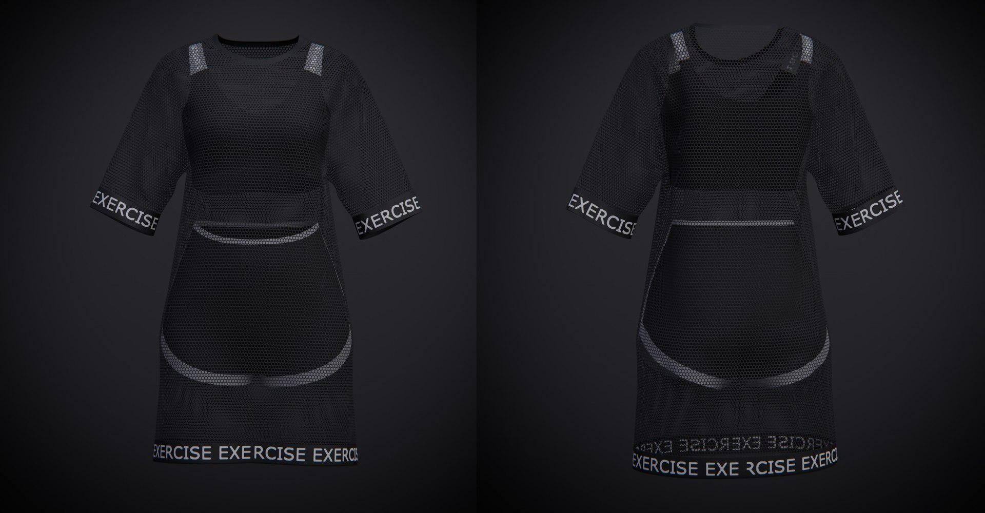 Exercise Fitness Outfit - Sports Bra and Shorts Sports wear 3D model https://p.turbosquid.com/ts-thumb/dA/hTbtYs/5E/blackk/jpg/1668760904/1920x1080/fit_q87/19a9983f39ba331909fac71a4095ba36174c983e/blackk.jpg