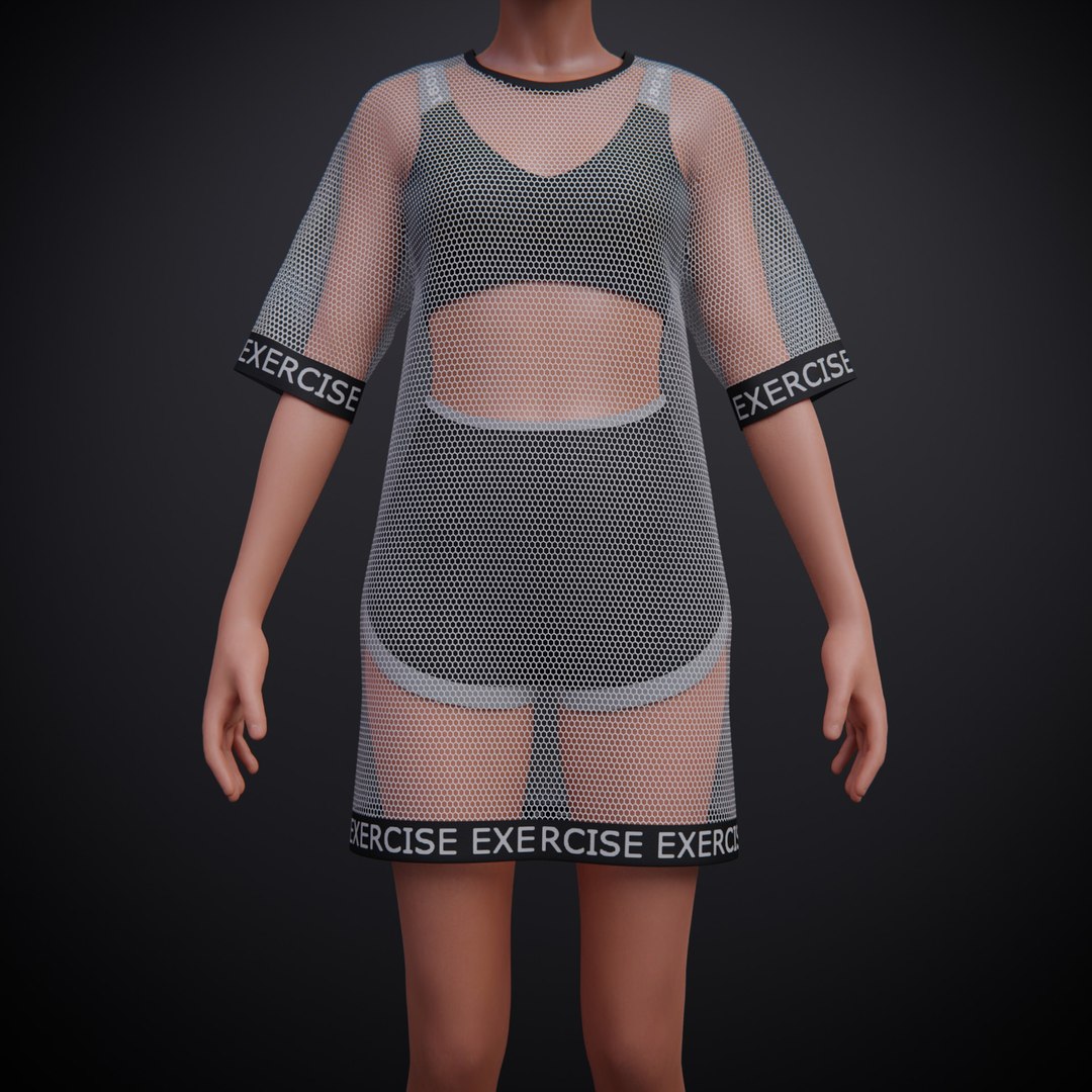 Exercise Fitness Outfit - Sports Bra and Shorts Sports wear 3D model https://p.turbosquid.com/ts-thumb/dA/hTbtYs/9i/0001/jpg/1668761883/1920x1080/fit_q87/b378c83cfd483637930d287fc88bf98d51d82709/0001.jpg