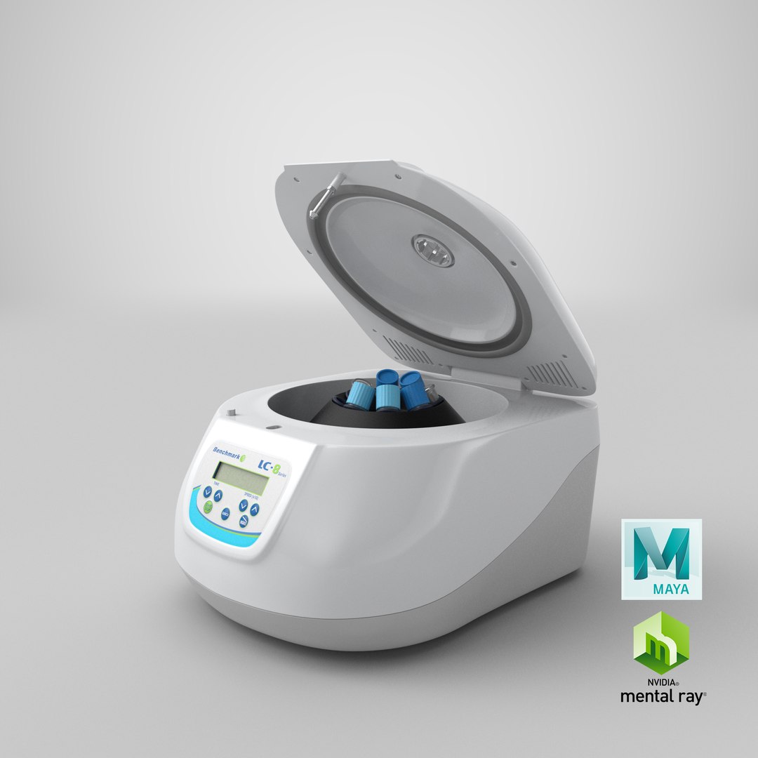 3D centrifuge open model - TurboSquid 1320655