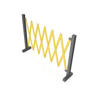 Metal &amp; Wooden Barriers &ndash; High Quality 3D Models (Bundle) 3D model