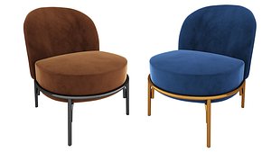 OYSTER W ARMCHAIR by Parla 3D model