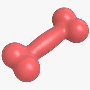 3D Bone Dog Toy