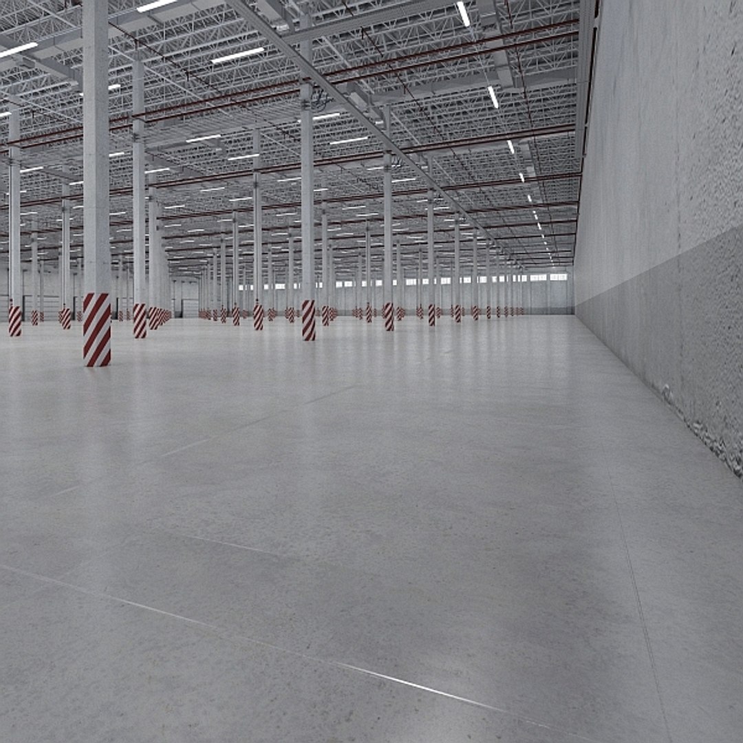 Big Base Warehouse Interor Model - TurboSquid 1336405