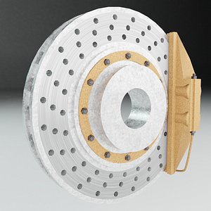 car brake 3D