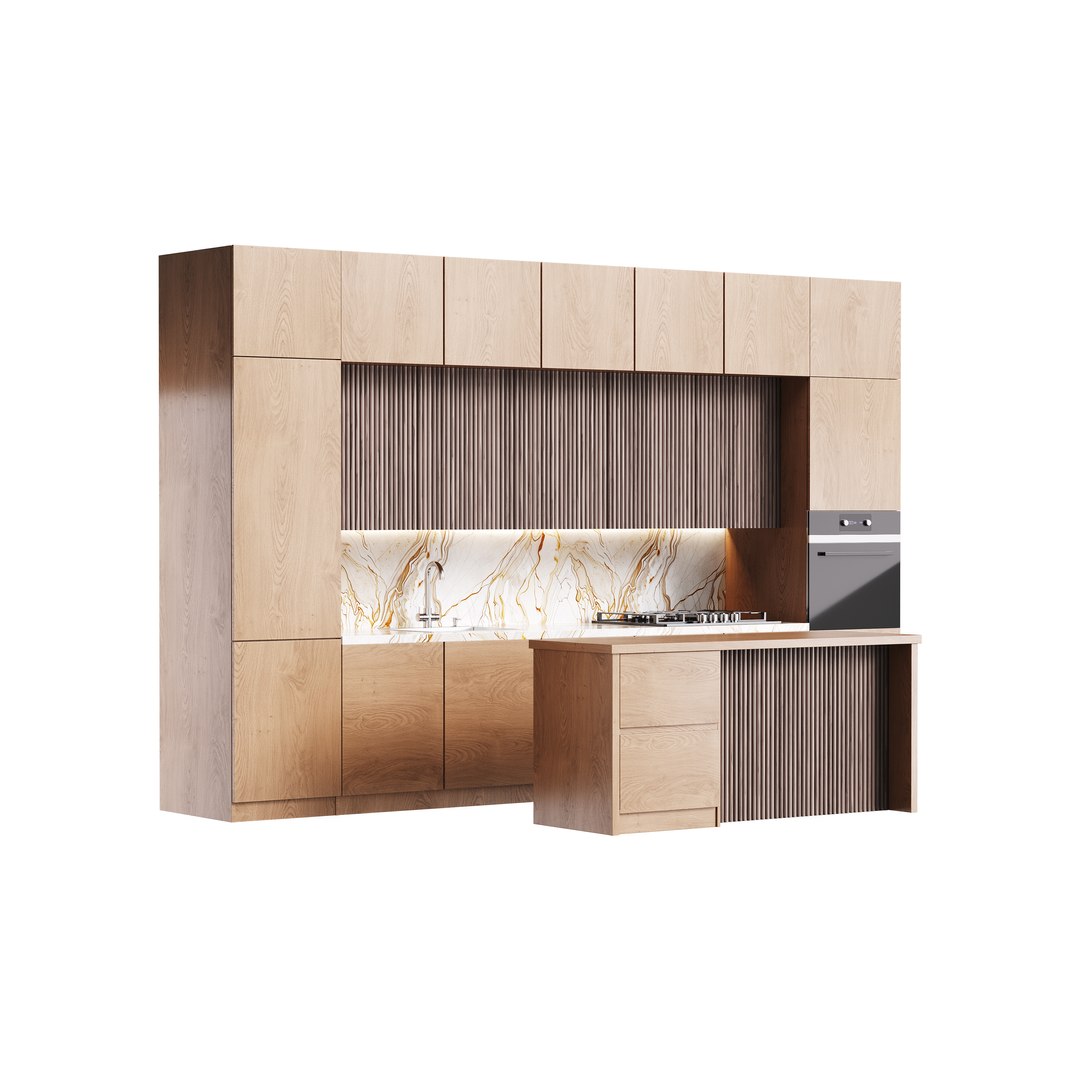 3D Modern Kitchen 10 - TurboSquid 2308900