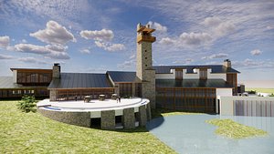 3D model Homes and care center -A10