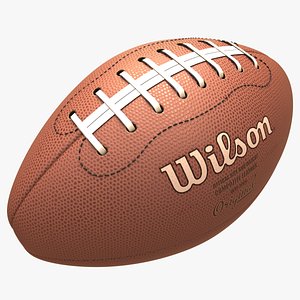 3d american football model
