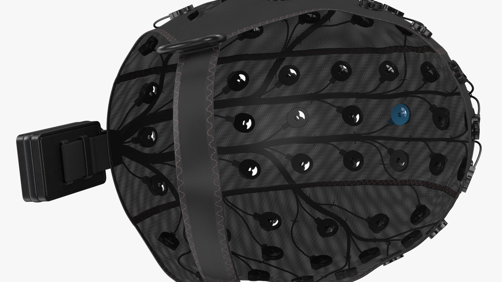 3D EEG Recording Cap Black - TurboSquid 2137737