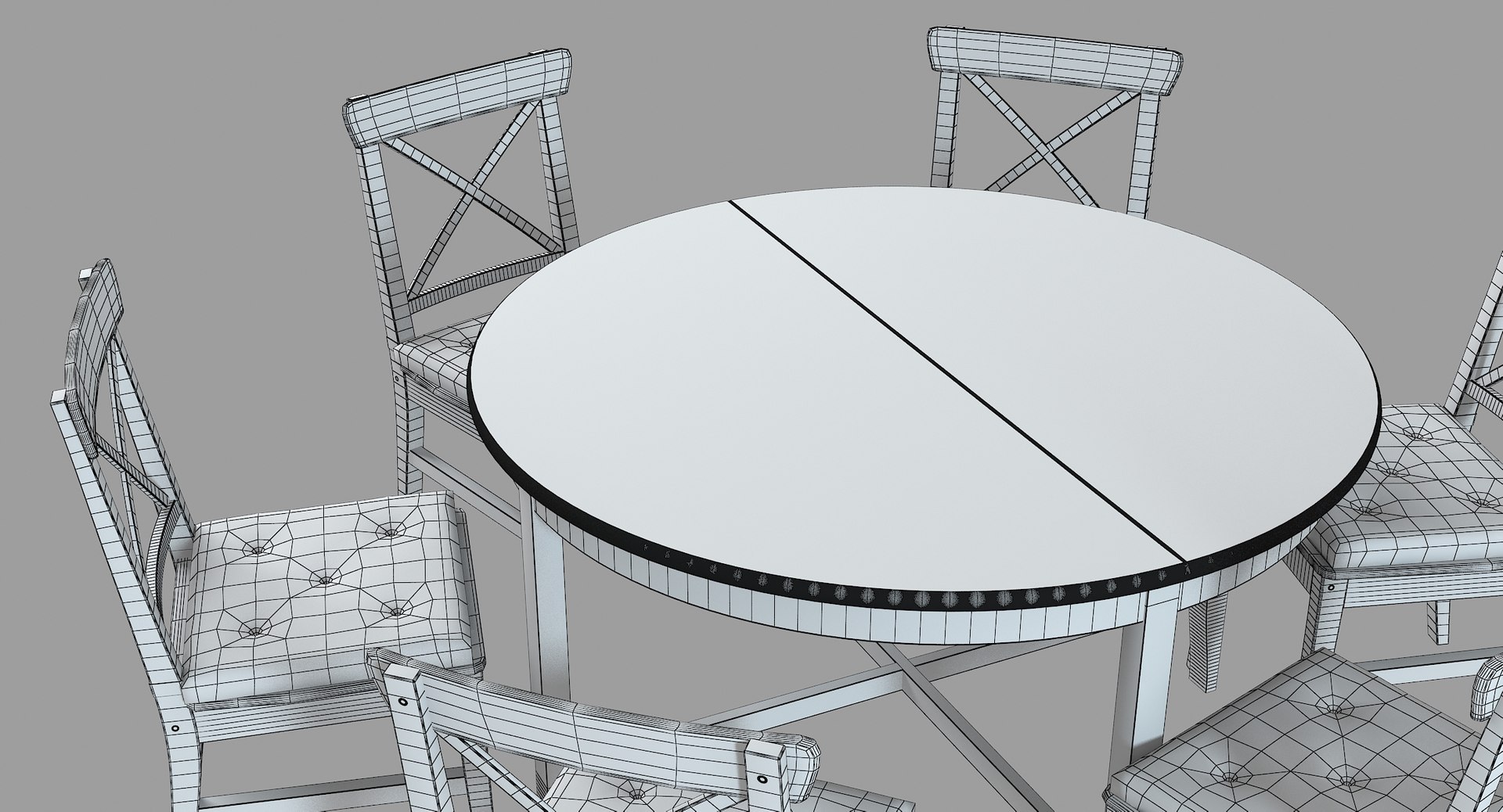 3ds Ikea Leksvik Table Ingolf