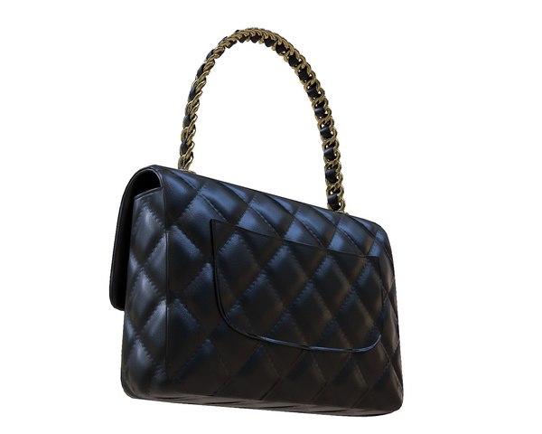 modelo 3d Chanel Bolso clásico mini con solapa TurboSquid 2163889