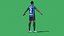 3D 3D Rigged Denzel Dumfries Inter Milan 2025 model