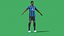 3D 3D Rigged Denzel Dumfries Inter Milan 2025 model