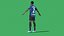 3D 3D Rigged Denzel Dumfries Inter Milan 2025 model
