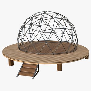 Geodesic Dome V4 3D