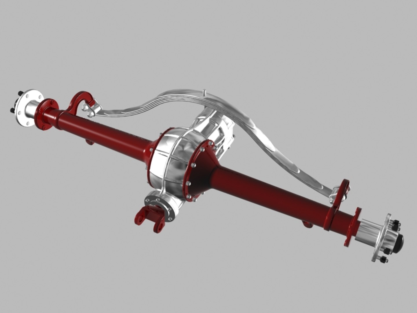 3ds Max Halibrand Quickchange Differential Rear Axle