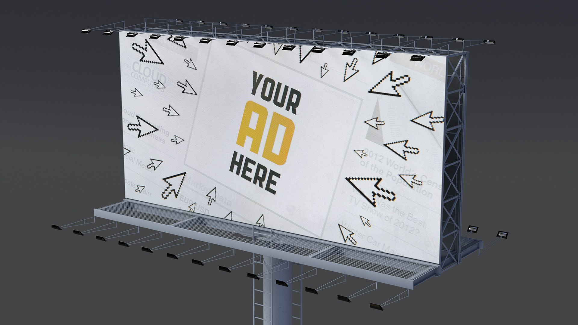 3D Street Billboards Collection - TurboSquid 2248787