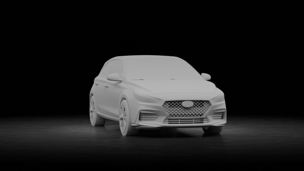 Hyundai i30 N-line 2019 3D model