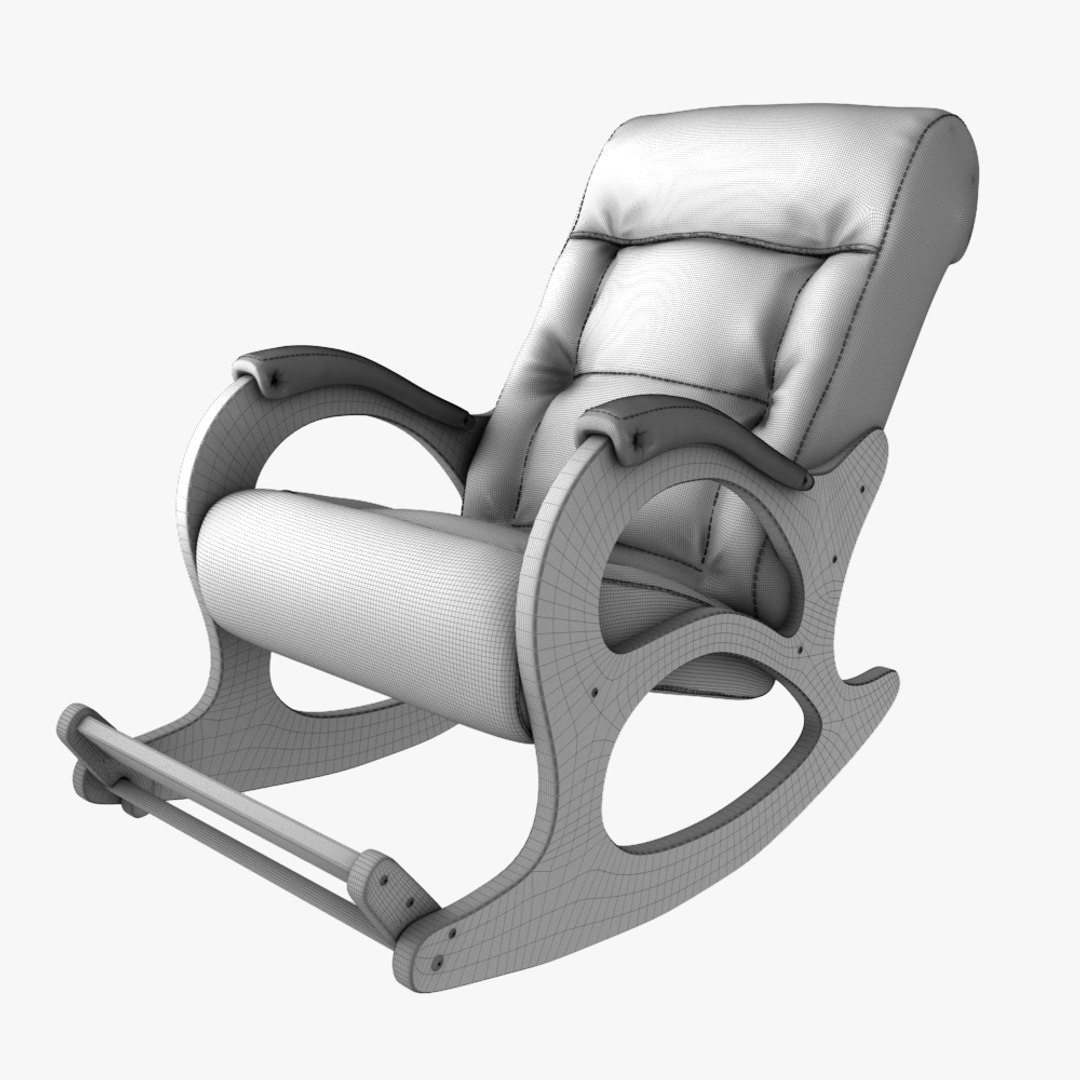Rocking Chair 3D Model - TurboSquid 1216520