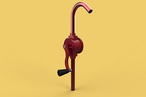 HAND ROTARY OIL DRUM PUMP FUEL BARREL