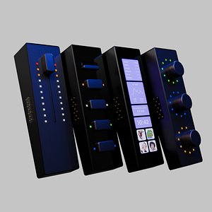 3D model Modular Control Station 3D Models - Customizable Modules 3D model