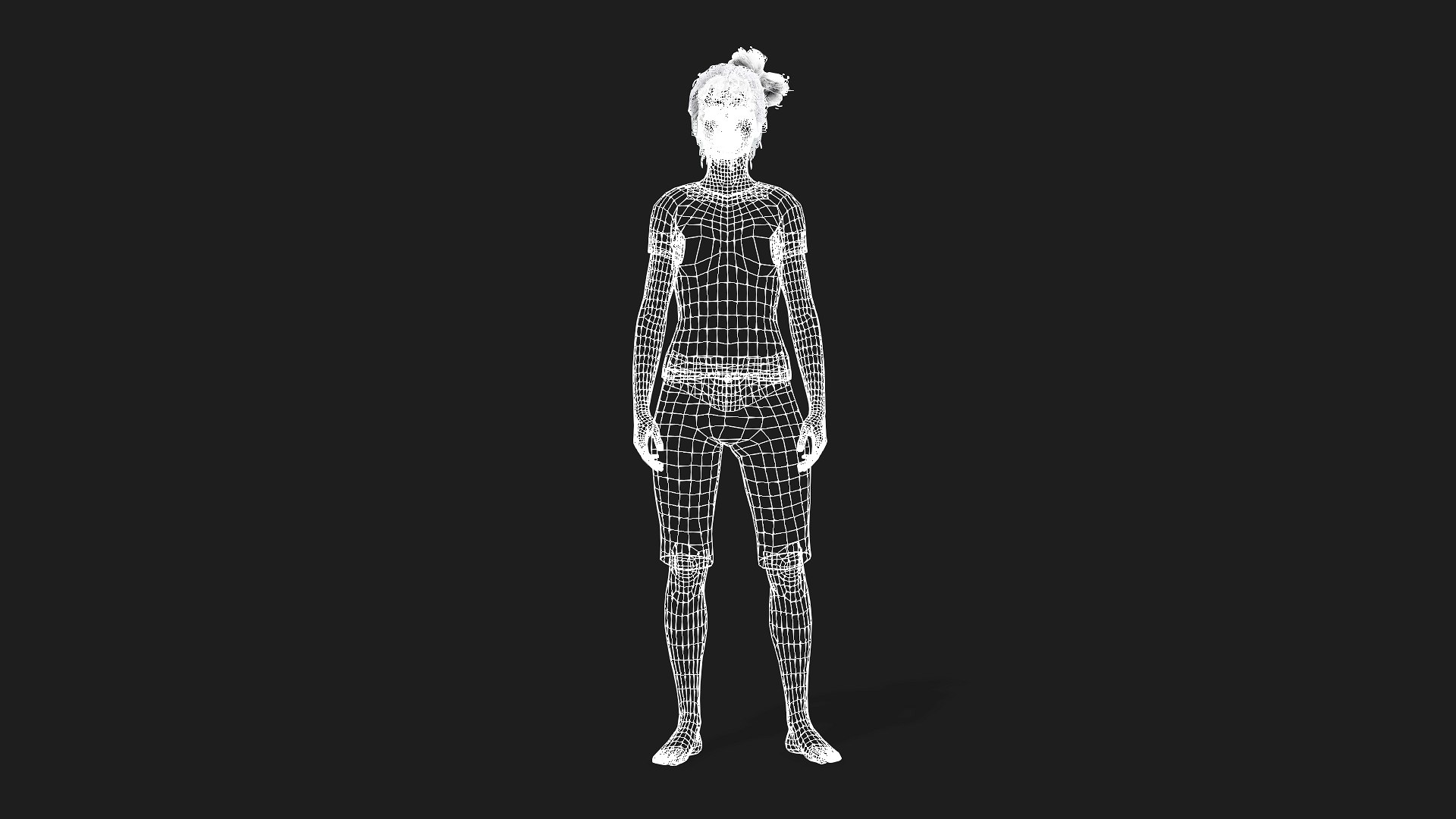 3D Model High Quality Rigged Woman For Animation - TurboSquid 2314748