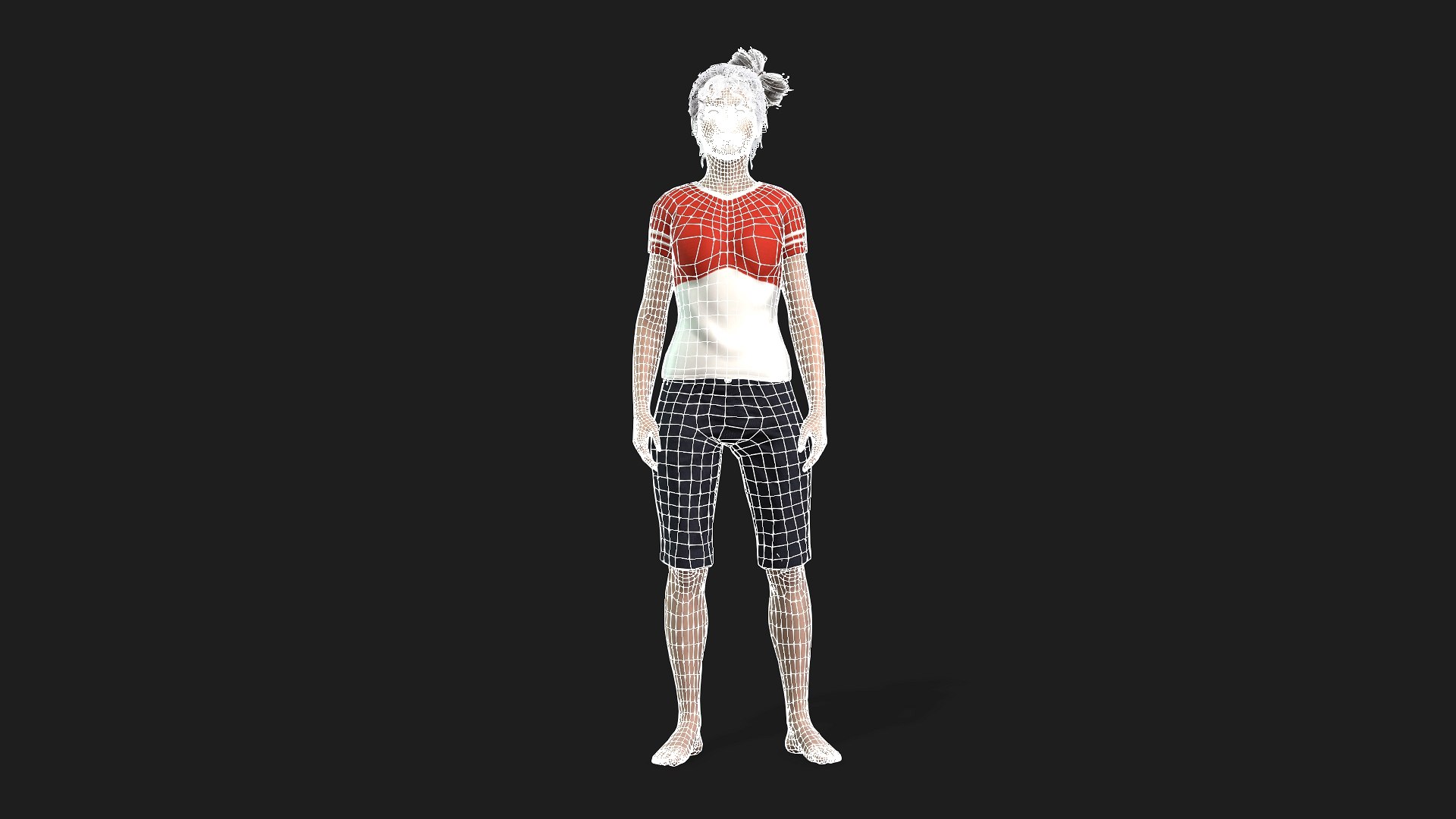 3D Model High Quality Rigged Woman For Animation - TurboSquid 2314748