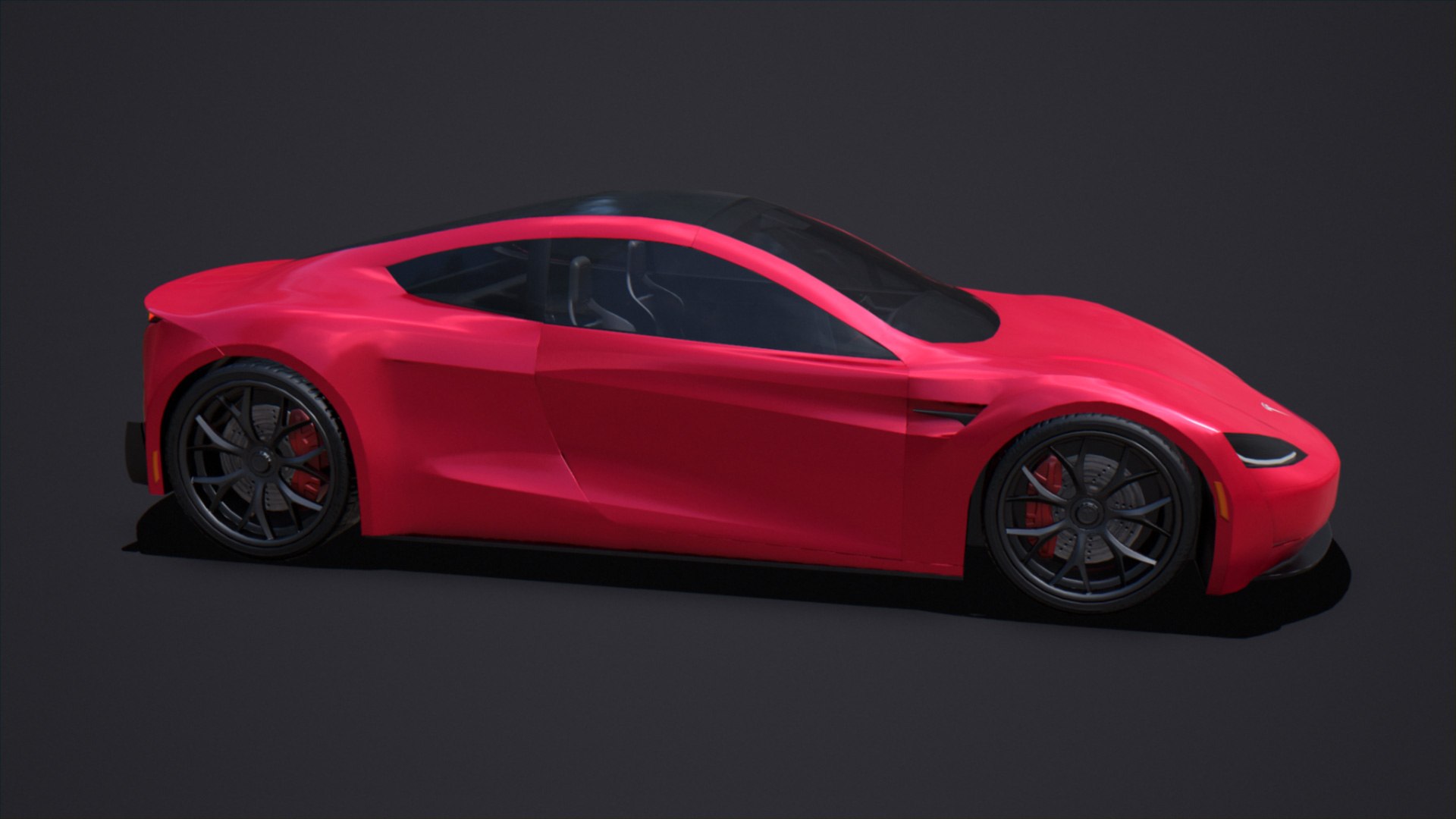 3D Tesla Roadster 2020 - TurboSquid 2067939