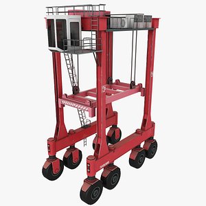 kalmar straddle carrier 3D model