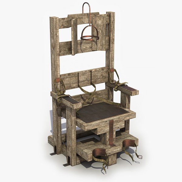 electric chair 3D