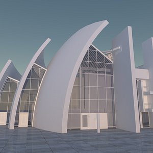 3d jubilee church model