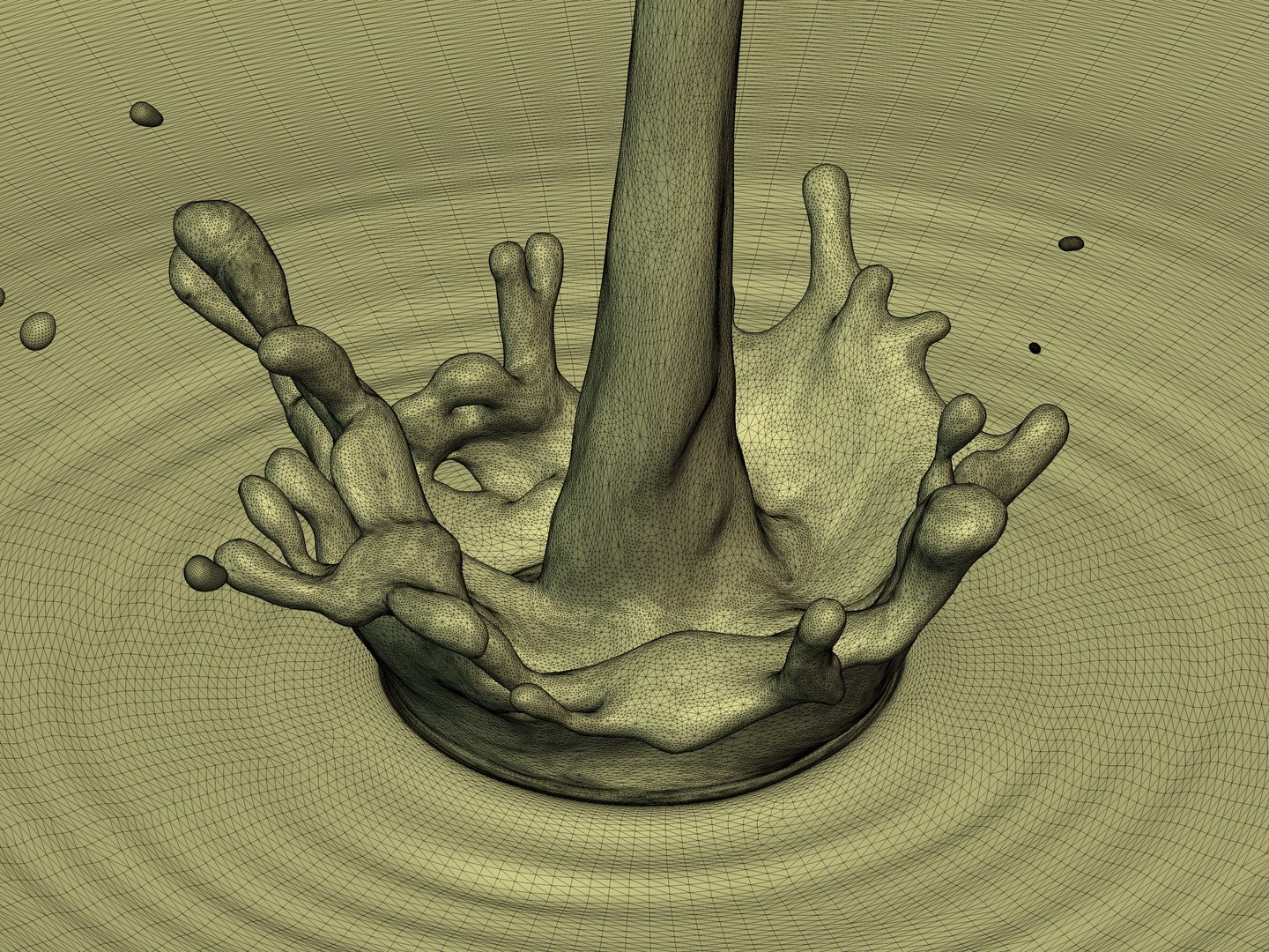 3D Model Splash - TurboSquid 2122678