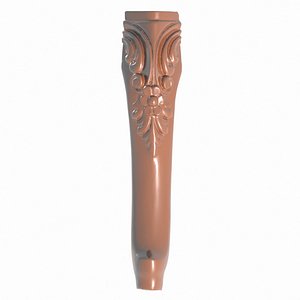 COFFEE TABLE LEG 49 3D model