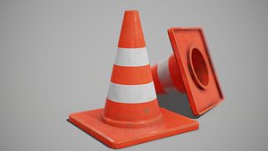 traffic cone 3D model