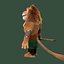 Cartoon Lion Rigged 3D model