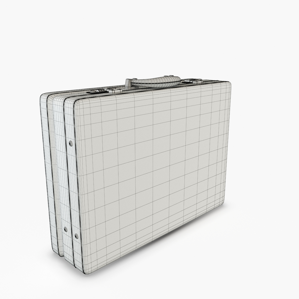 3d model business suitcase