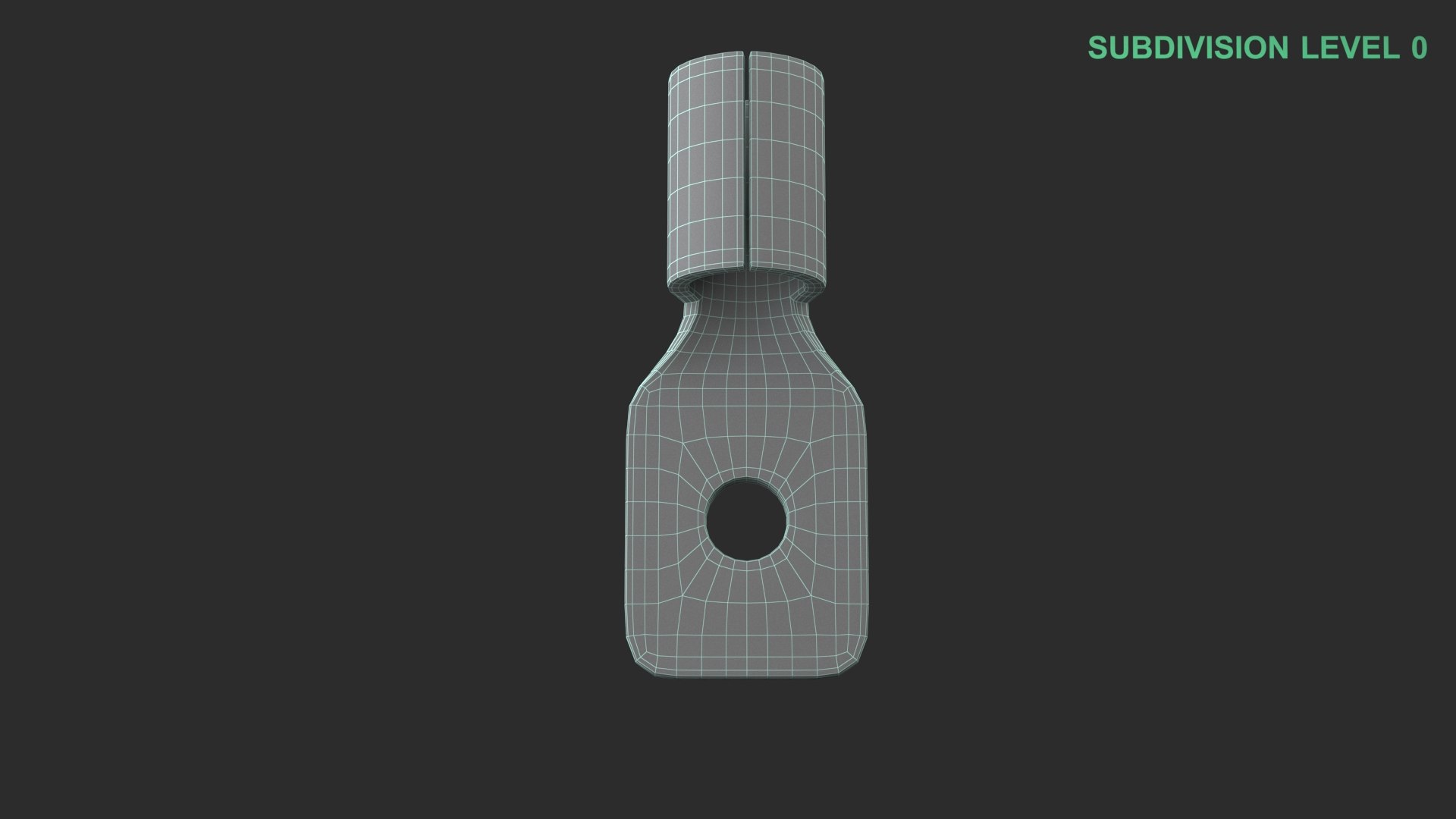 Spade Male Terminal Connector 3D Model - TurboSquid 2403964