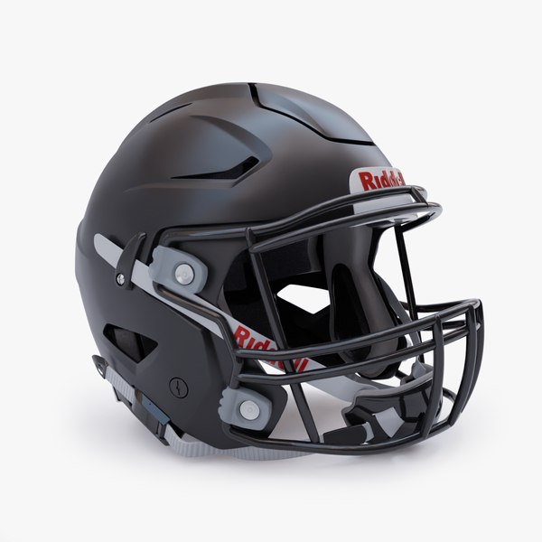 3D model Speedflex Helmet Riddell Black