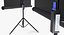 portable tripod projection screen model
