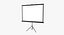 portable tripod projection screen model