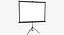 portable tripod projection screen model