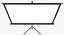 portable tripod projection screen model